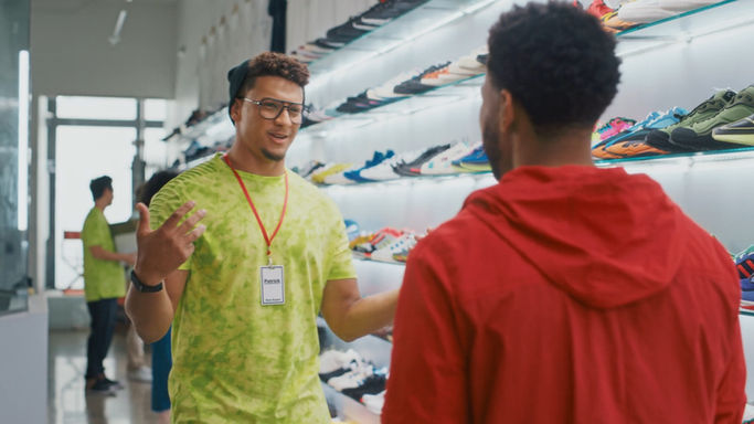 state farm "sneaker store"